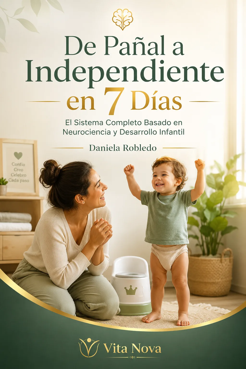 Ebook De Pañal a Independiente en 7 Días: método para quitar el pañal sin estrés